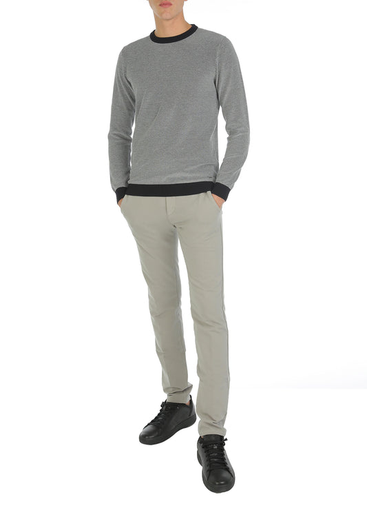 Thomas crew neck cotton sweater