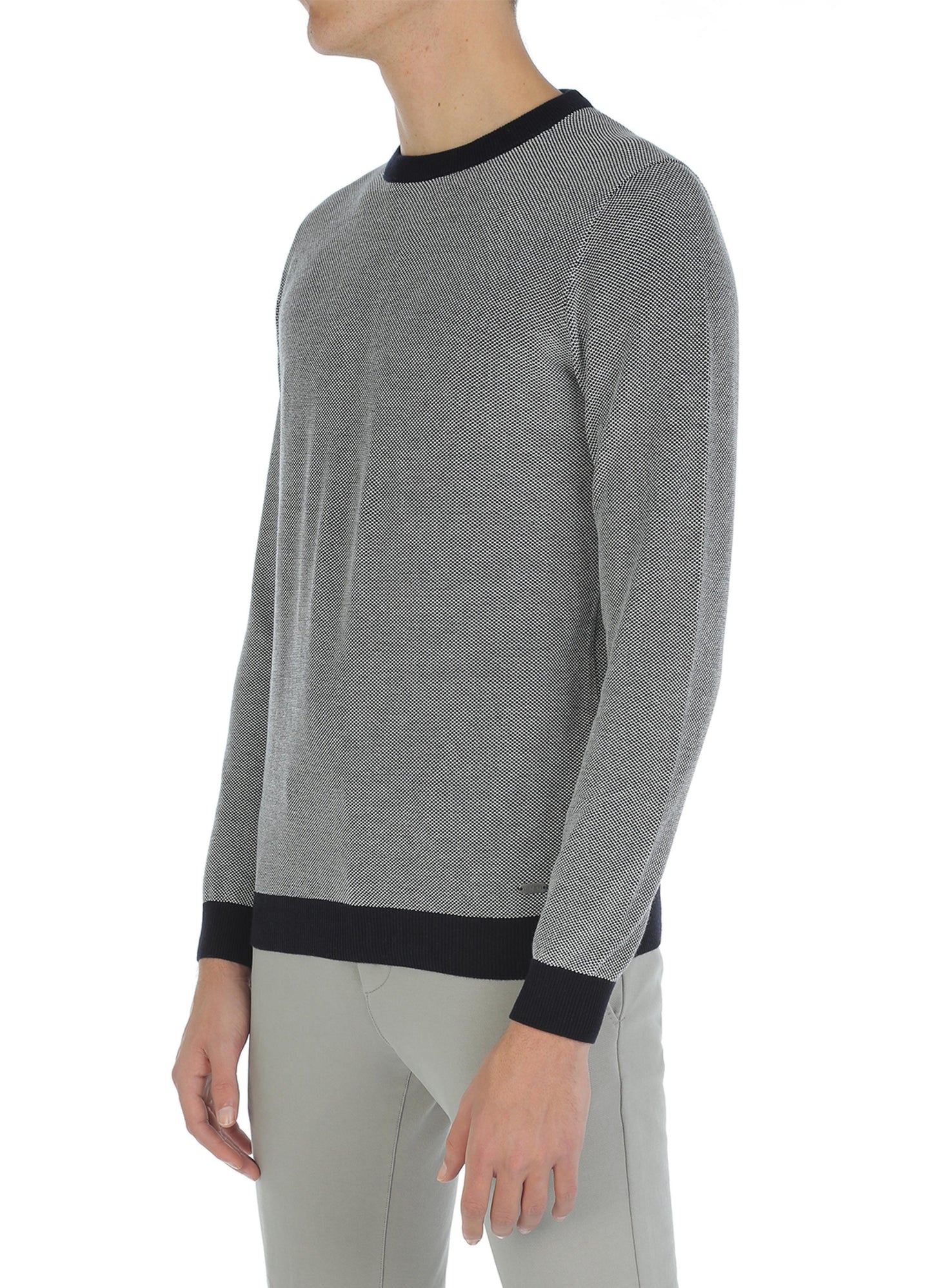 Thomas crew neck cotton sweater