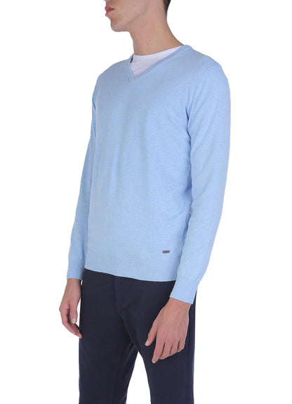 Vince v-neck plain cotton sweater