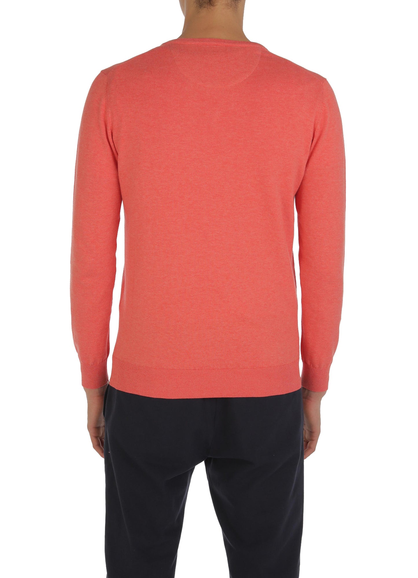 Vince v-neck plain cotton sweater