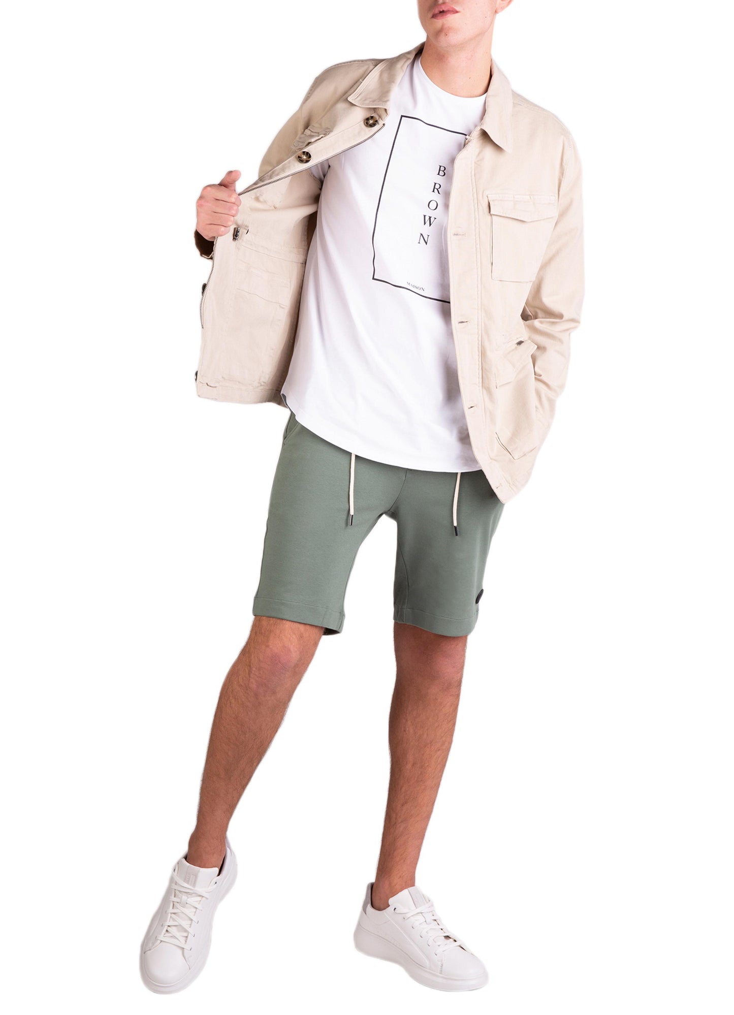 Safari canvas cotton jacket