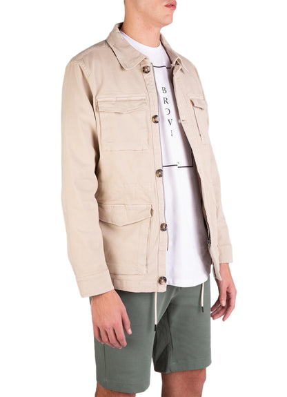 Safari canvas cotton jacket