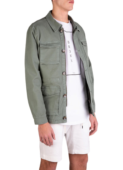 Safari canvas cotton jacket