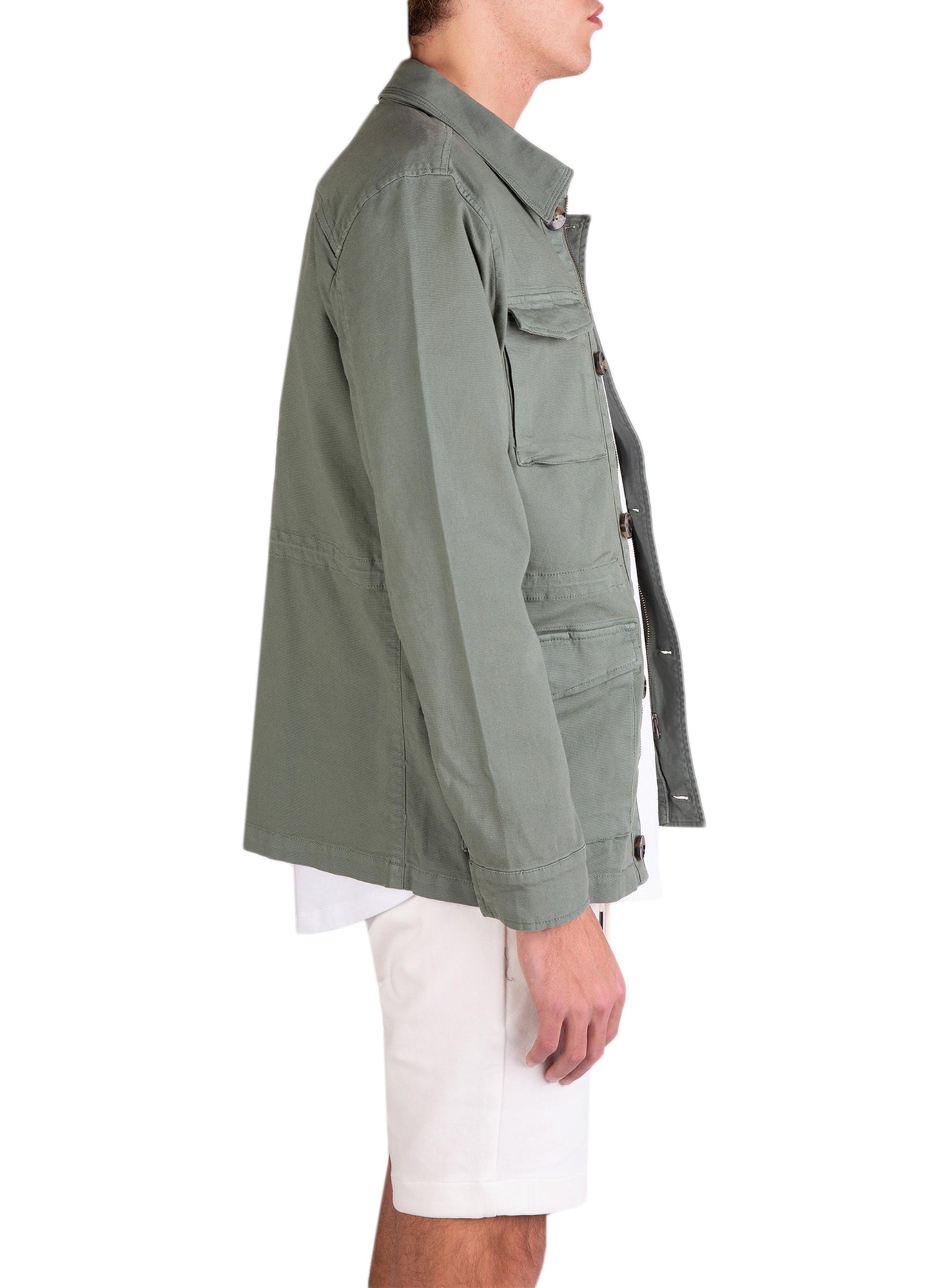 Safari canvas cotton jacket