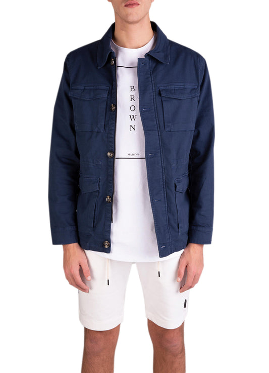 Safari canvas cotton jacket