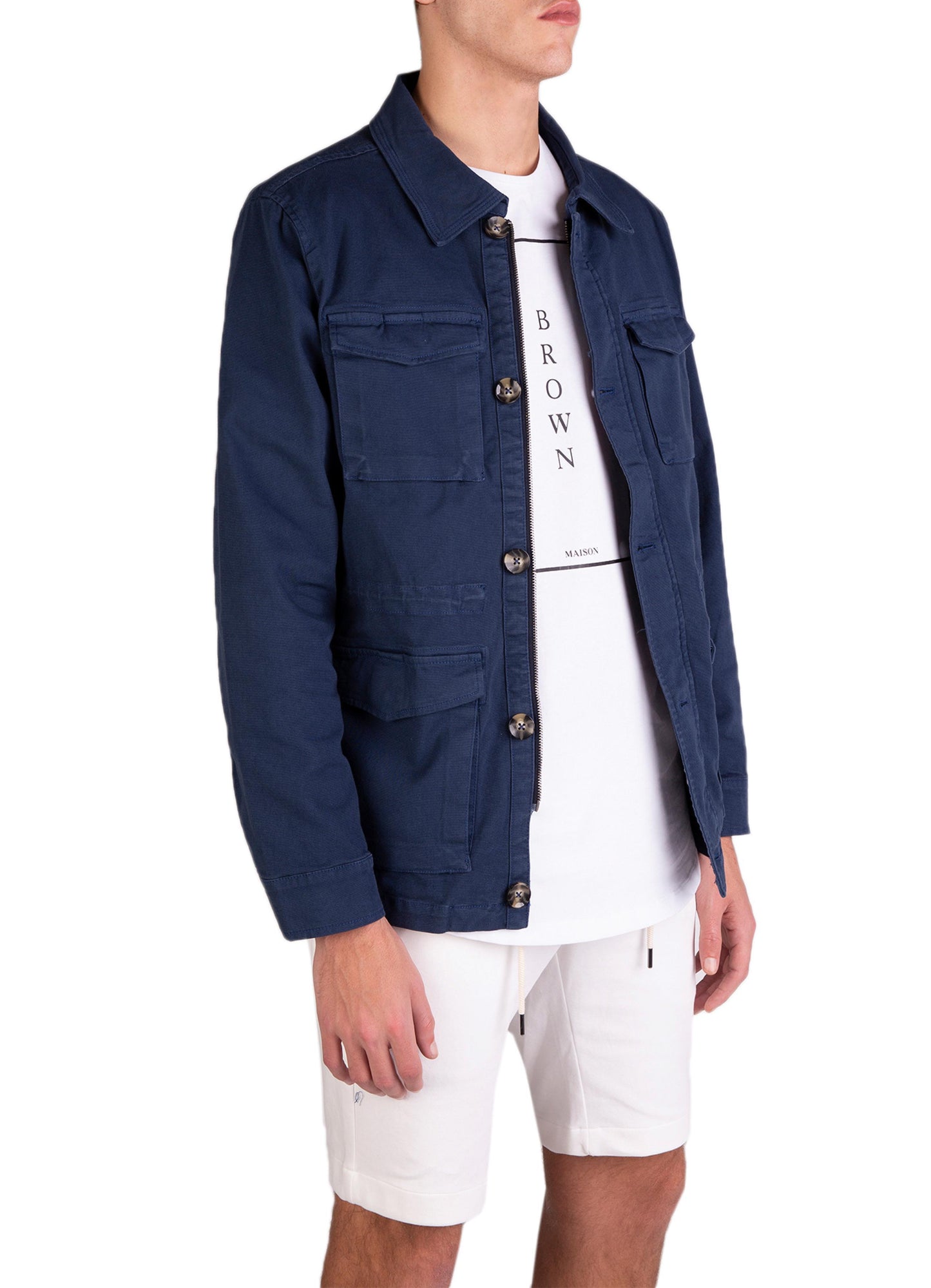 Safari canvas cotton jacket