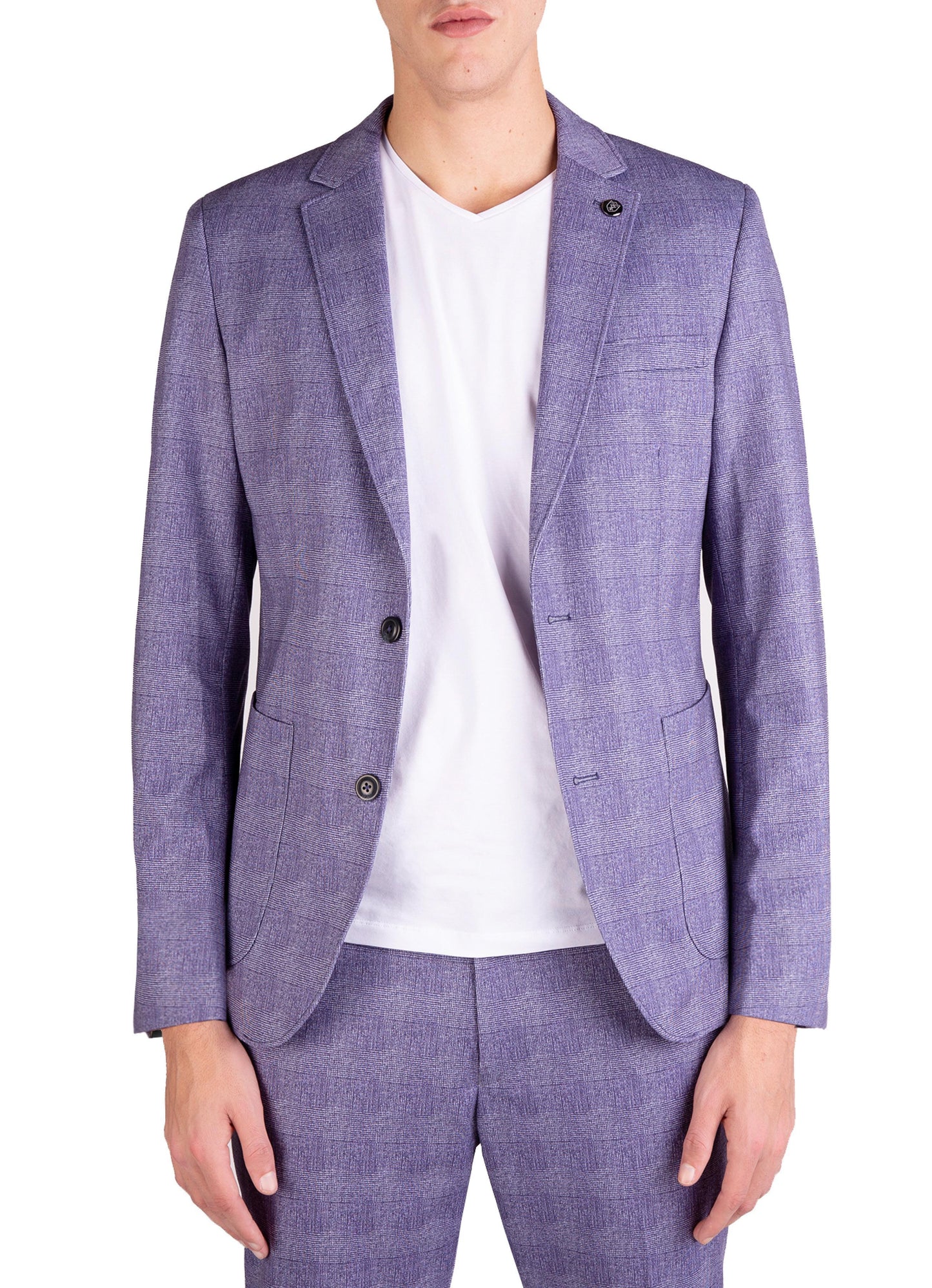 Tonal check sport coat