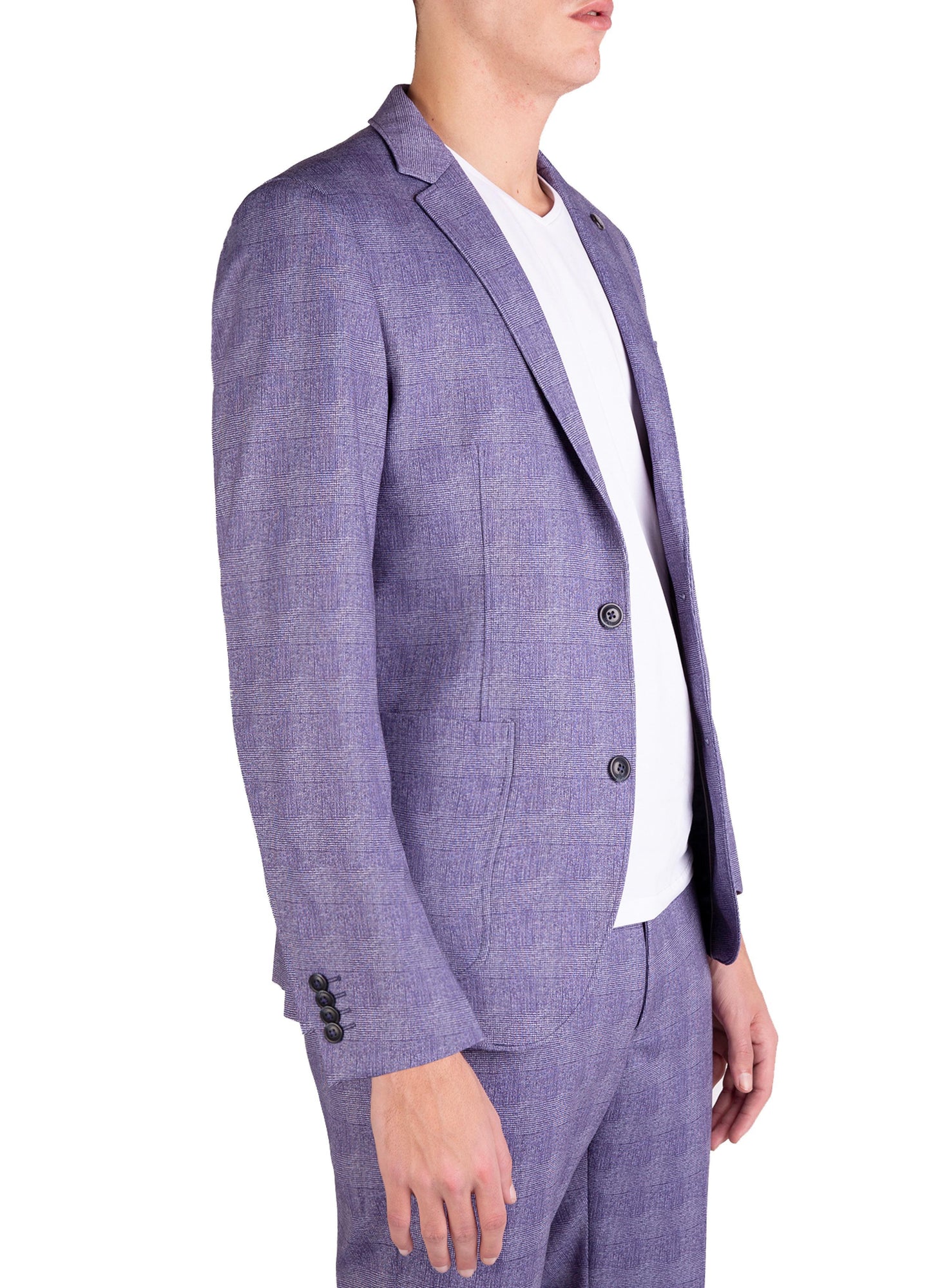 Tonal check sport coat