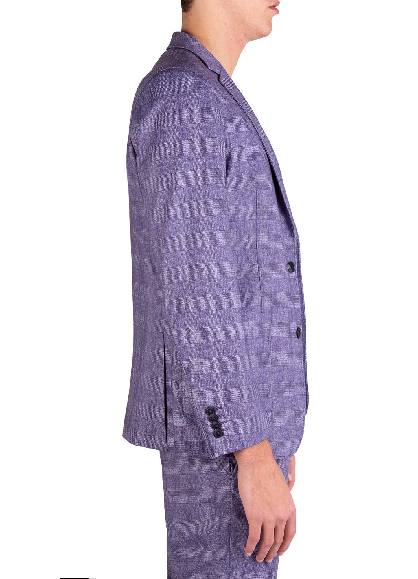 Tonal check sport coat