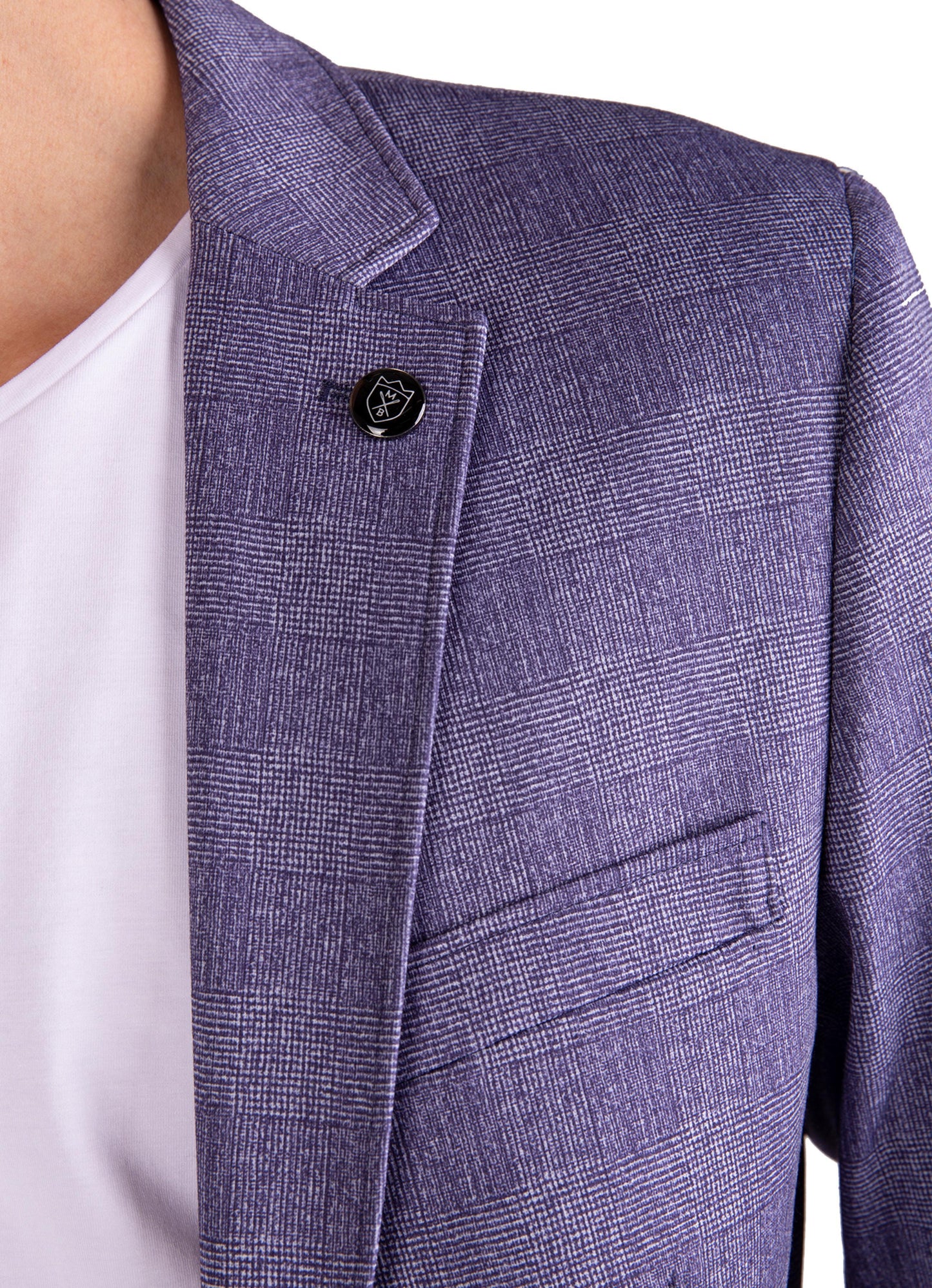 Tonal check sport coat