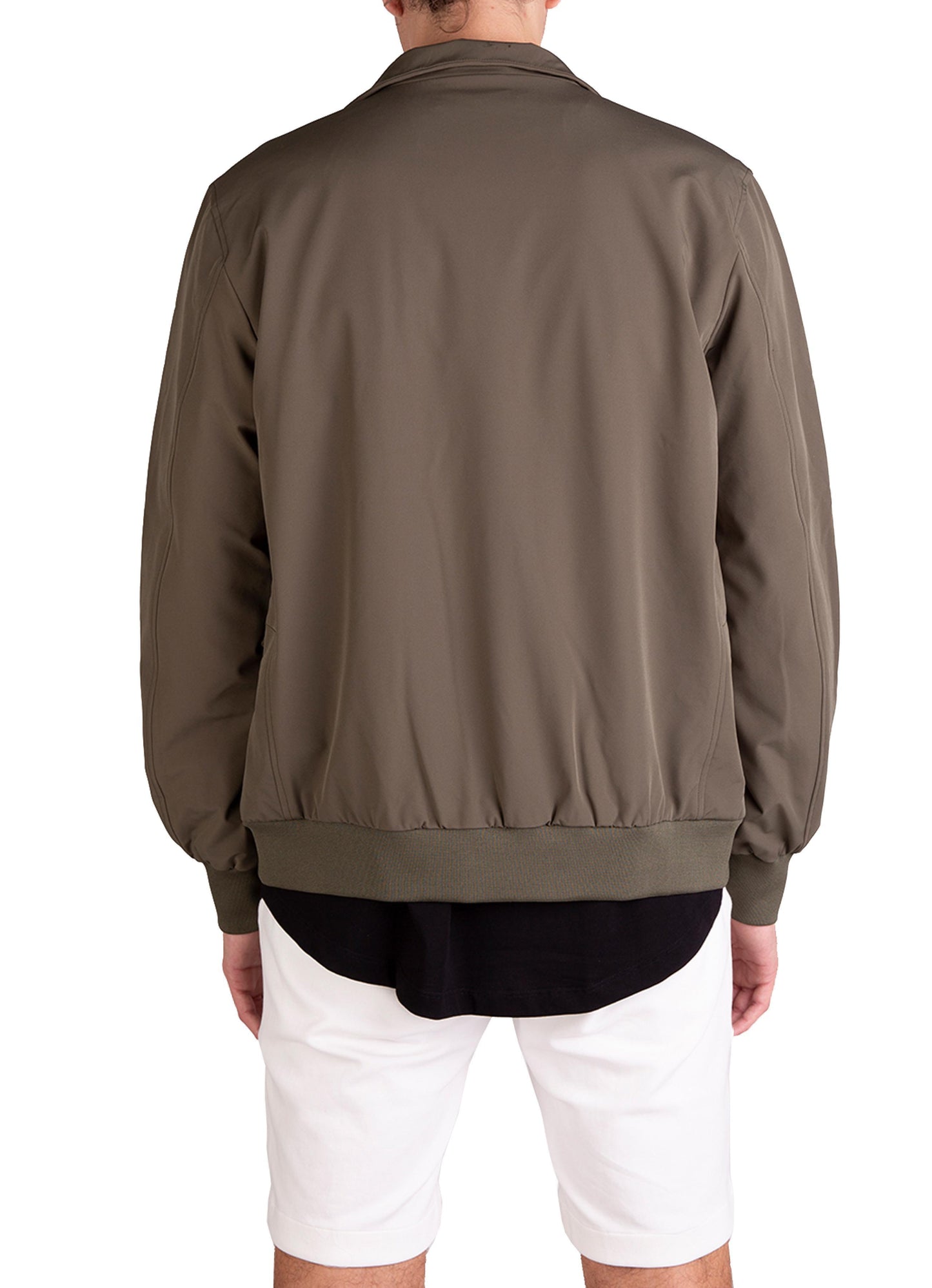 Soft shell bomber jacket