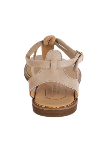 T Shape Sandals With Ankle Strap