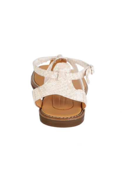 T Shape Sandals With Ankle Strap