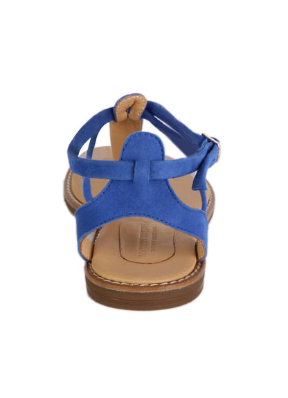 T Shape Sandals With Ankle Strap