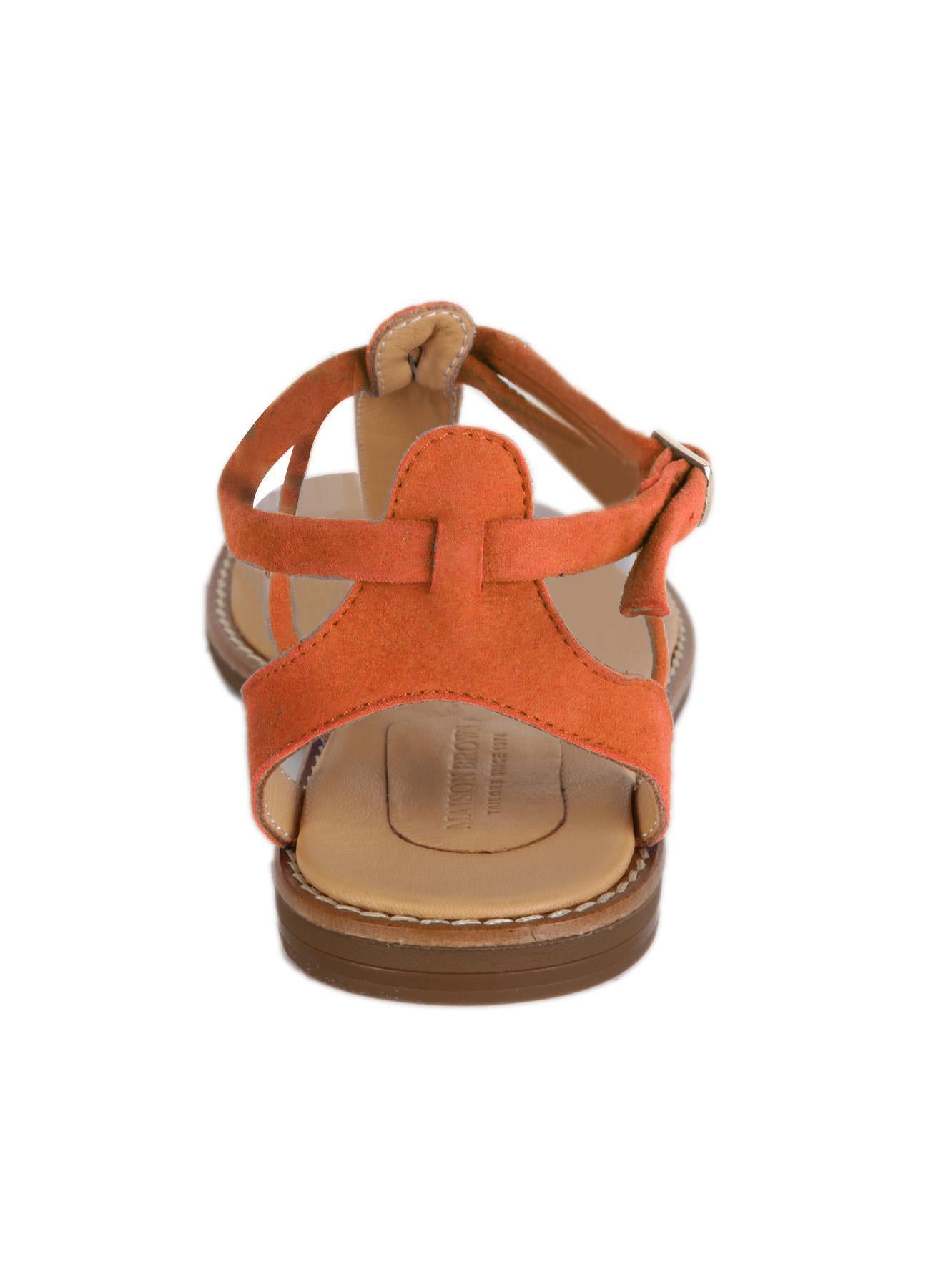 T Shape Sandals With Ankle Strap